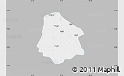 Gray Map of Pantanaw, single color outside