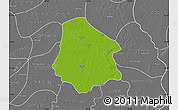Physical Map of Pantanaw, desaturated