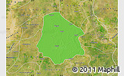 Political Map of Pantanaw, satellite outside