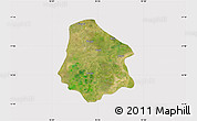 Satellite Map of Pantanaw, cropped outside
