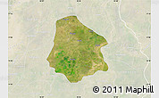 Satellite Map of Pantanaw, lighten