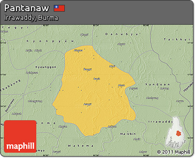Savanna Style Map of Pantanaw