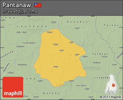 Savanna Style Map of Pantanaw