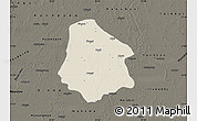 Shaded Relief Map of Pantanaw, darken