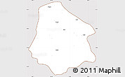 Classic Style Simple Map of Pantanaw, cropped outside