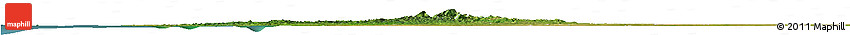 Satellite Horizon Map of Thabaung Satellite Horizon Map of Thabaung