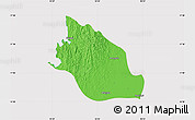 Political Map of Thabaung, cropped outside