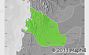 Political Map of Thabaung, desaturated