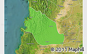 Political Map of Thabaung, satellite outside