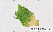 Satellite Map of Thabaung, cropped outside