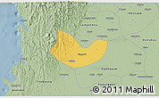 Savanna Style 3D Map of Yegyi