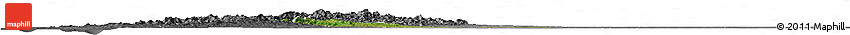 Satellite Horizon Map of Yegyi, desaturated