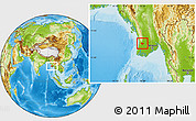 Physical Location Map of Yegyi