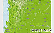 Physical Map of Yegyi