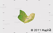 Satellite Map of Yegyi, cropped outside
