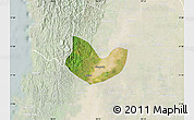 Satellite Map of Yegyi, lighten
