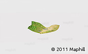 Satellite Panoramic Map of Yegyi, cropped outside