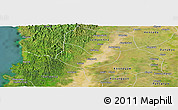 Satellite Panoramic Map of Yegyi