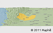 Savanna Style Panoramic Map of Yegyi