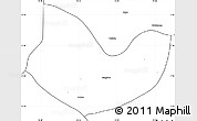 Blank Simple Map of Yegyi