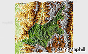 Satellite 3D Map of Chipwi, physical outside