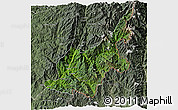 Satellite 3D Map of Chipwi, semi-desaturated
