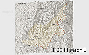 Shaded Relief 3D Map of Chipwi, semi-desaturated