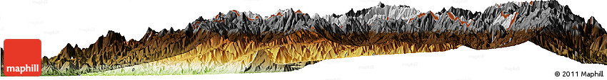 Physical Horizon Map of Chipwi, darken