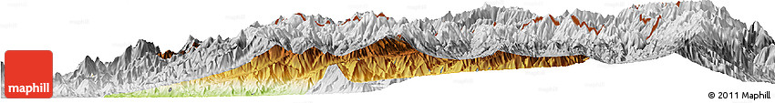 Physical Horizon Map of Chipwi, lighten, desaturated