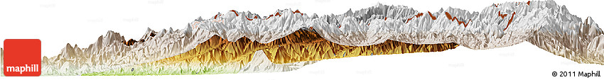 Physical Horizon Map of Chipwi, lighten