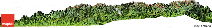 Satellite Horizon Map of Chipwi