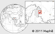 Blank Location Map of Chipwi, highlighted parent region