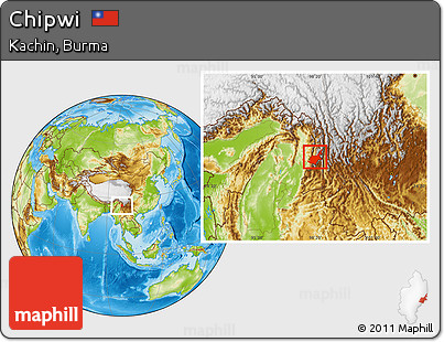 Physical Location Map of Chipwi