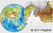 Physical Location Map of Chipwi, highlighted country, highlighted parent region
