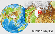 Physical Location Map of Chipwi, highlighted parent region