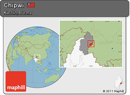 Savanna Style Location Map of Chipwi, highlighted country, highlighted parent region