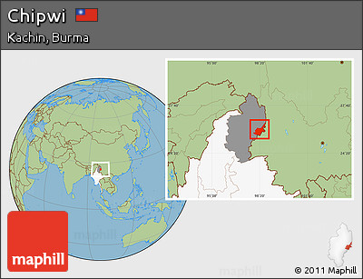 Savanna Style Location Map of Chipwi, highlighted country, highlighted parent region
