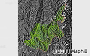 Satellite Map of Chipwi, desaturated