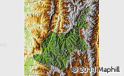 Satellite Map of Chipwi, physical outside