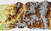 Physical Panoramic Map of Chipwi
