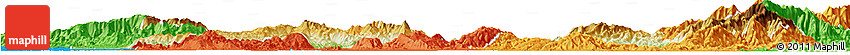 Physical Horizon Map of Kamaing, political outside