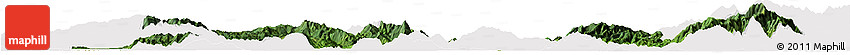 Satellite Horizon Map of Kamaing, cropped outside