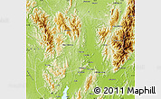 Physical Map of Kamaing