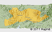 Savanna Style Panoramic Map of Kamaing