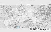 Silver Style Panoramic Map of Kamaing