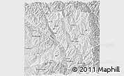 Silver Style 3D Map of Khawbude