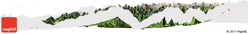 Satellite Horizon Map of Khawbude, cropped outside