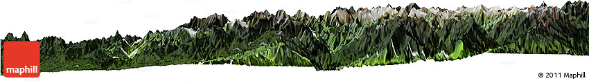 Satellite Horizon Map of Khawbude, darken