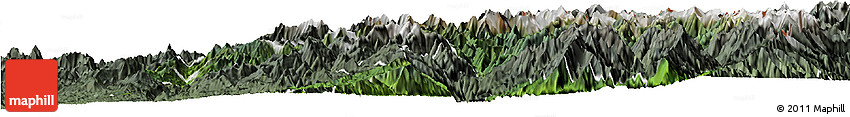 Satellite Horizon Map of Khawbude, semi-desaturated
