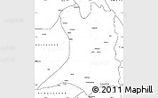 Blank Simple Map of Khawbude